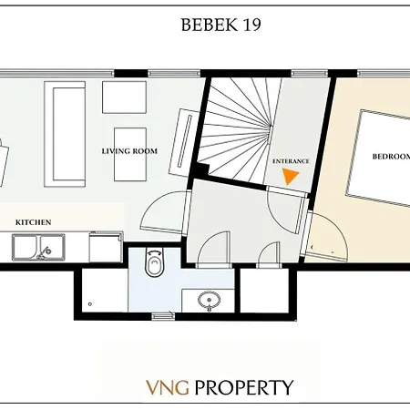 Bright Modern New 1bed1bath Hidden Gem Bebek! #78